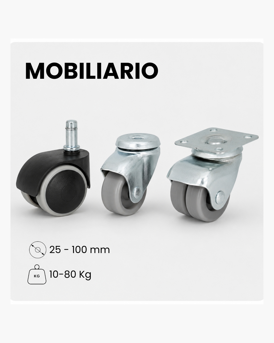 RUEDAS MUEBLES
