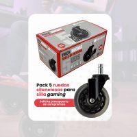 ¡NUEVAS RUEDAS PARA SILLA DE OFICINA!