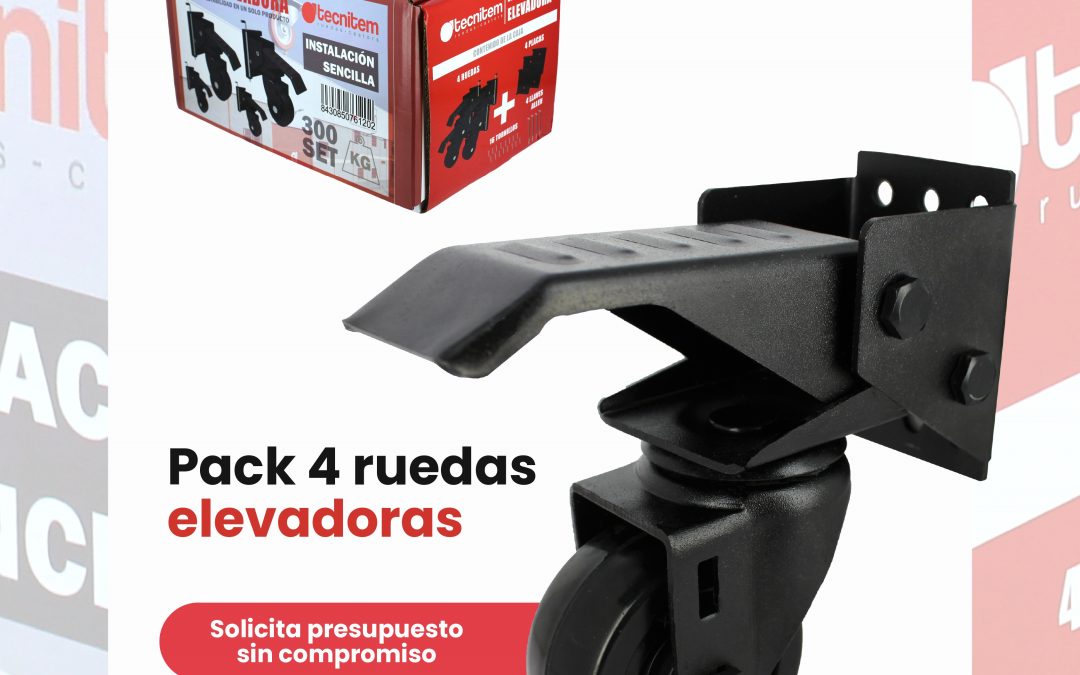 ¡NUEVAS RUEDAS ELEVADORAS!
