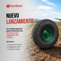 Rueda para terrenos agrícolas